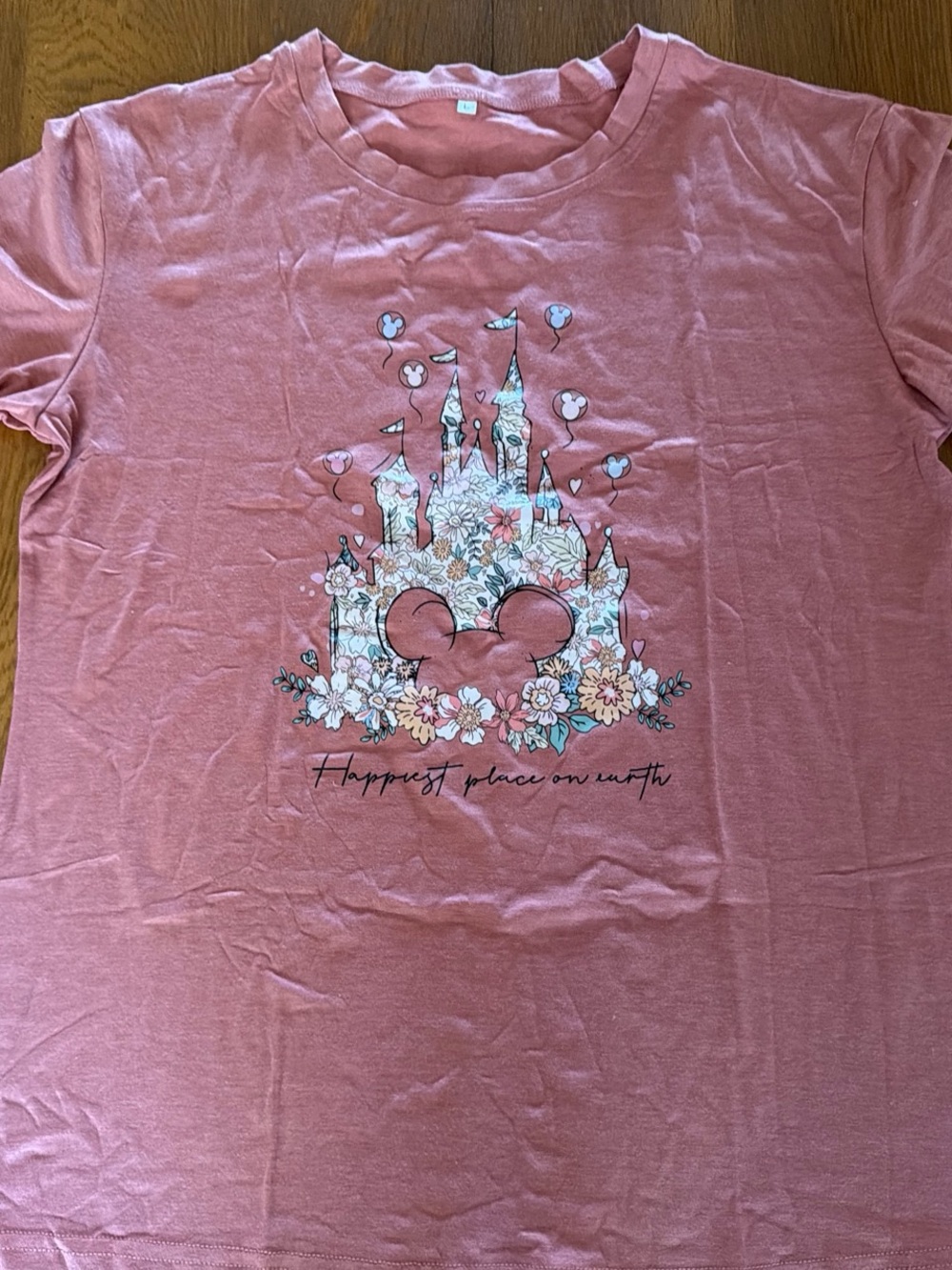 Disney Castle Tee - Large - NWOT
